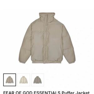 Fear of God Essentials Sandstone Puffer Jacket